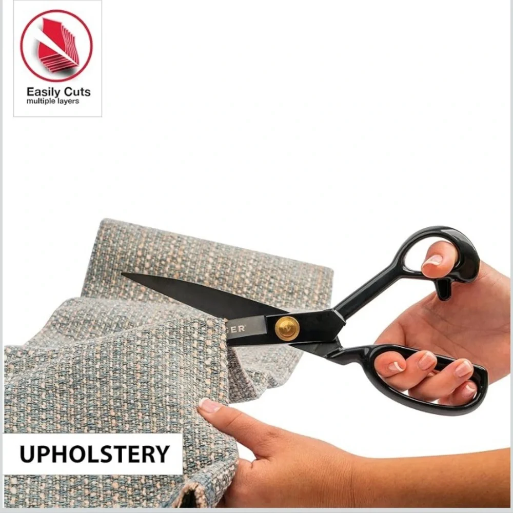 Singer 10in Forged Heavy-Duty Black Sewing Scissors, NEW in box - Picture 8 of 10